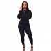 Athleisure long-sleeved trousers suit two-piece set